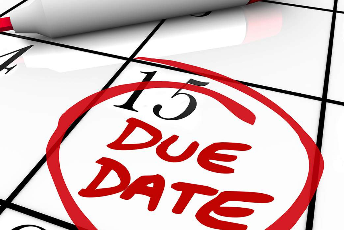 Due dates and payment dates